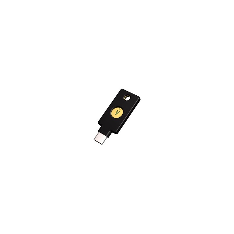 Security Key C NFC - USB-C, podporující vícefaktorovou autentizaci (NFC), podpora FIDO2 U2F, voděodolný