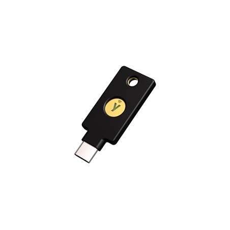 Security Key C NFC - USB-C, podporující vícefaktorovou autentizaci (NFC), podpora FIDO2 U2F, voděodolný