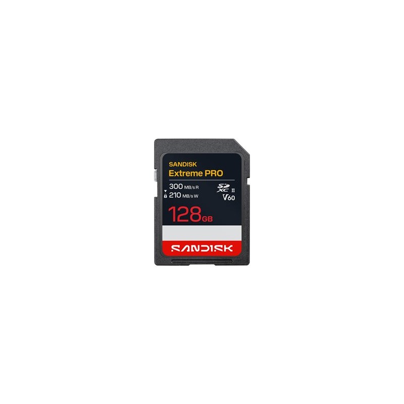 SanDisk Extreme PRO UHS-II Cards UHS-II SDSDXEM128GGN4IN