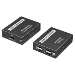 PremiumCord 4-port USB 2.0 extender over IP na 120m po síti a pro více přijímačů