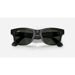 Meta Ray-Ban Gen1 Wayfarer - Matte Black/Clear to Graphite Green Transitions