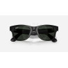 Meta Ray-Ban Gen1 Wayfarer - Matte Black/Clear to Graphite Green Transitions