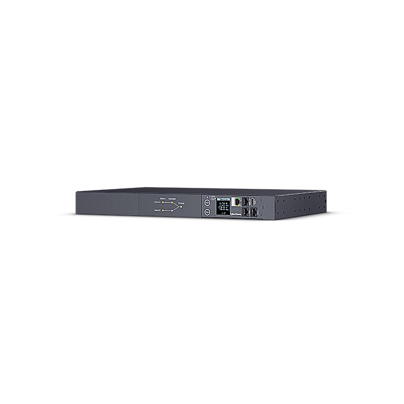 CyberPower Rack ATS Switched PDU, 1U, 10A, (12)C13, IEC-320 C14 (2)