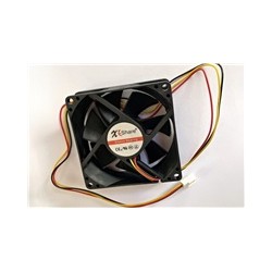 EUROCASE ventilátor 80mm, 12V (3pin)
