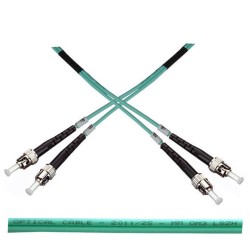 Optický patch kabel duplex ST-ST 50/125 MM 5m OM3