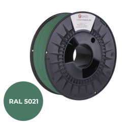 Tisková struna (filament) C-TECH PREMIUM LINE, PLA, vodní modrá, RAL5021, 1,75mm, 1kg