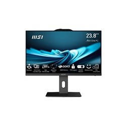 MSI AIO PRO AP242P (PRO AP242P 14M-1090XEU), i3-14100, 23.8" FHD, Anti-Glare, 16GB, 512GB SSD, No OS, Black