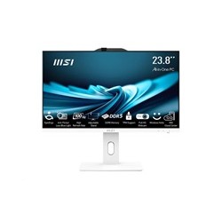 MSI AIO PRO AP242P (PRO AP242P 14M-1091XEU), i3-14100, 23.8" FHD, Anti-Glare, 16GB, 512GB SSD, No OS, White