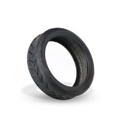 RhinoTech bezdušová pneumatika silniční s ventilkem pro Scooter 8.5x2, černá