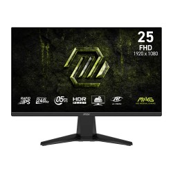MSI MAG 255F X24 24,5" Rapid IPS/FHD/240Hz/0,5ms/2xHDMI/DP/černá