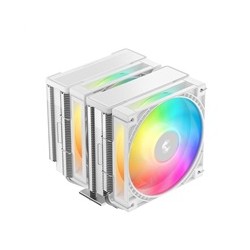 DEEPCOOL CPU Chladič AG620 G2 WH ARGB, 2x120mm, ARGB, LGA1851, AM5, bílá