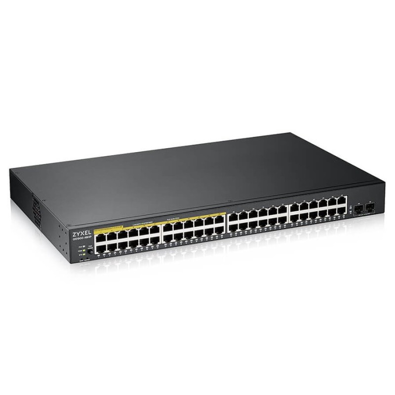 Zyxel GS1900-48HP v2 50-port Gigabit Web Smart PoE switch - poškozený obal