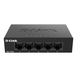 D-Link DGS-105GL 5-port Gigabit Metal Housing Desktop Switch