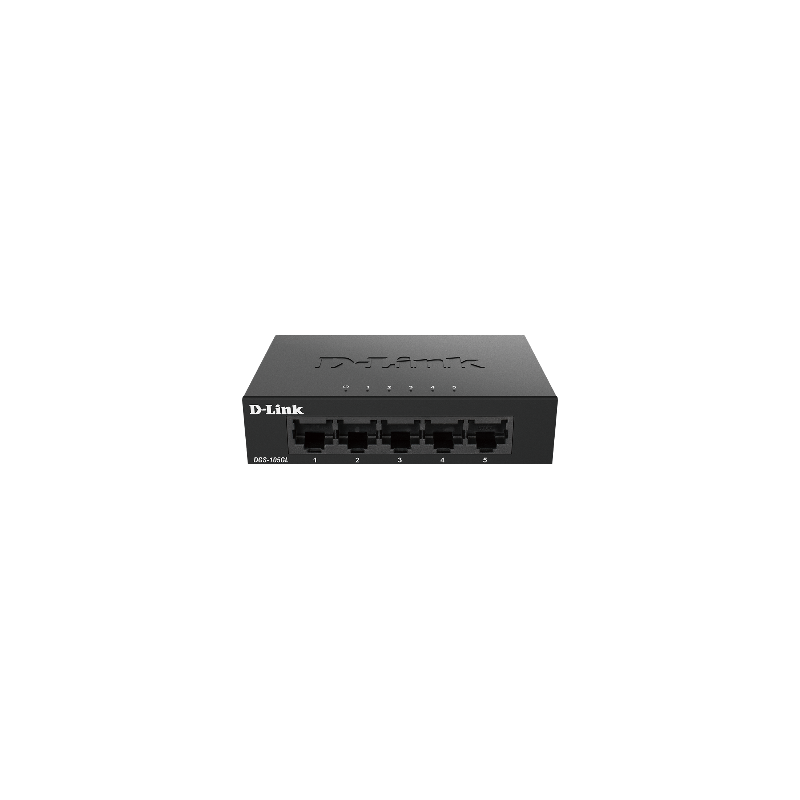 D-Link DGS-105GL 5-port Gigabit Metal Housing Desktop Switch