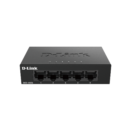 D-Link DGS-105GL 5-port Gigabit Metal Housing Desktop Switch