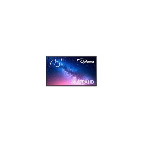 Optoma 5753RK IFPD 75" - interaktivní dotykový, 4K UHD, multidotyk 40prstu, Android 13, 8GB RAM / 64GB ROM - DEMO