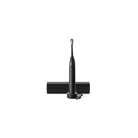 Philips Sonicare 5300 HX7101/02 sonický zubní kartáček černý, tlakový senzor, BrushSync, cestovní pouzdro