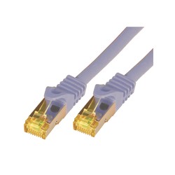 CAT7 SFTP RJ45 LSZH 3M GREY/10GBIT RAW PATCH CABLE