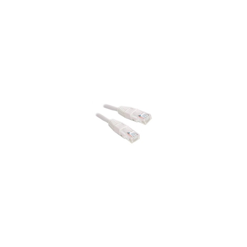 XtendLan patch kabel Cat5E, UTP - 1m, bílý (prodej po 10 ks)