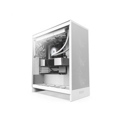 BAZAR - NZXT skříň H7 Flow edition / ATX / 3x 120 mm fan / USB-C / 2x USB / prosklená bočnice / mesh panel / bílá - Pošk