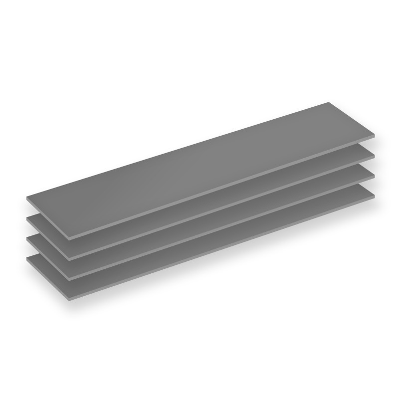 ARCTIC Thermal pad TP-4 (120x20mm, 0.5mm - 4 Pack) - prémiová teplovodivá podložka pod chladič balen