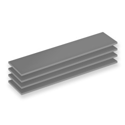 ARCTIC Thermal pad TP-4 (120x20mm, 1.0mm - 4 Pack) - prémiová teplovodivá podložka pod chladič balen