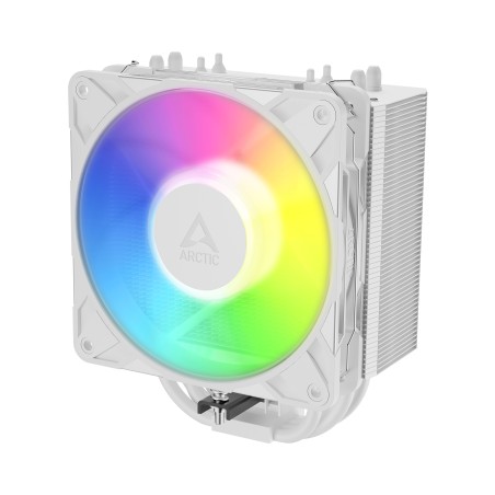 ARCTIC Freezer 36-S A-RGB (White) - Výkonný celobílý věžový chladič CPU s úchvatným podsvícením