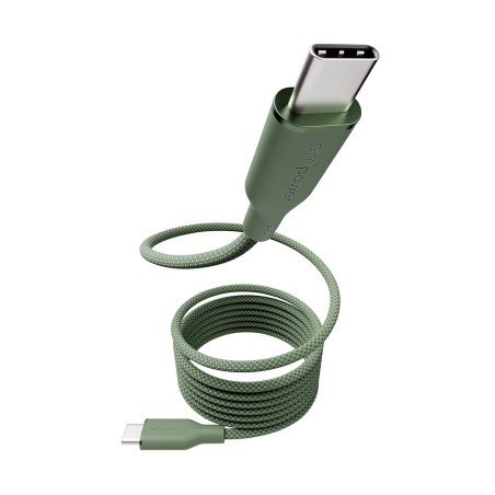 PG empower mag kabel 240W USB-C/C, 1.5 m green, PanzerGlass empower magnetický kabel 240 W USB-C/USB-C, 1.5 m zelený