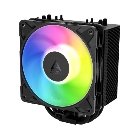 ARCTIC Freezer 36-S A-RGB (Black) - Výkonný celočerný věžový chladič CPU s úchvatným podsvícením