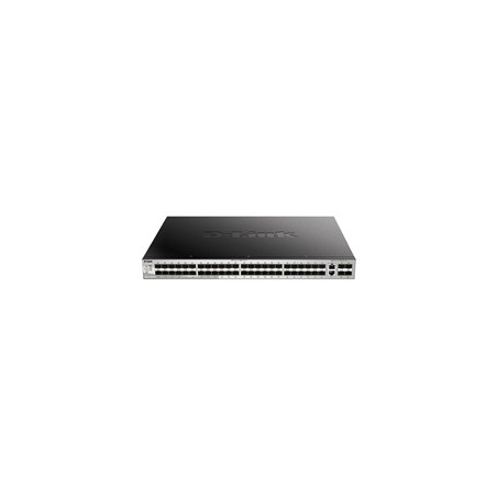 D-Link DGS-3130-54S/SI L3 Stackable Managed Gigabit Switch, 48x SFP, 2x 10GBASE-T, 4x SFP+