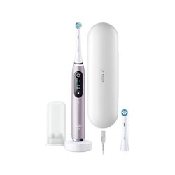 Oral-B iO Series 9N elektrický zubní kartáček, OLED displej, časovač, 7 režimů, AI, 3D, 3D model čištění, Rose Quartz