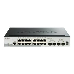 D-Link DGS-1510-20, 20-Port Gigabit Stackable SmartPro Switch, 2x SFP, 2x 10G SFP+