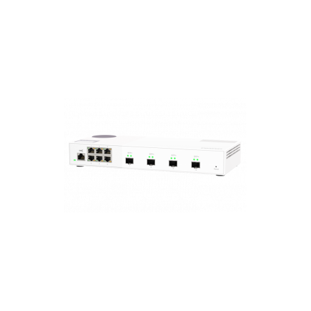QNAP řízený switch QSW-M2106-4S (6x 2,5GbE RJ45 a 4x 10GbE SFP+)