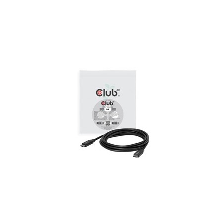 Club3D Kabel USB-C, 240W, 2m, černá