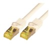CAT7 SFTP RJ45 LSZH 3M WHITE/10GBIT RAW PATCH CABLE