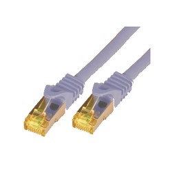 CAT7 SFTP RJ45 LSZH 1M GREY/10GBIT RAW PATCH CABLE