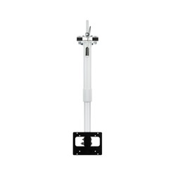 Zebra Bracket,Telescoping,Adjustable 18"-32",Ceiling Mount,VESA,White