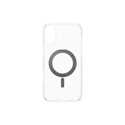 CARE by PanzerGlass - Zadní kryt pro mobilní telefon - kompatibilita s MagSafe - recyklovaný plast - pruhledná, cerná - pro