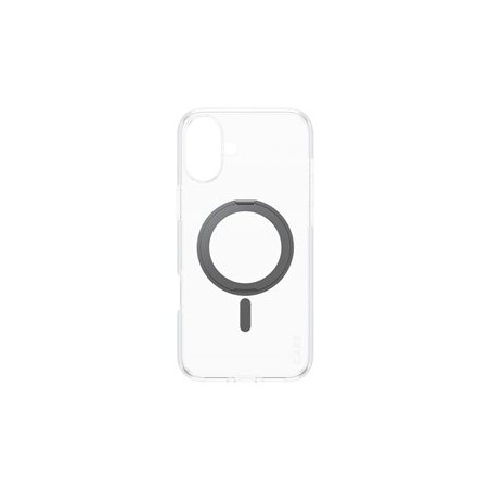 CARE by PanzerGlass - Zadní kryt pro mobilní telefon - kompatibilita s MagSafe - recyklovaný plast - pruhledná, cerná - pro