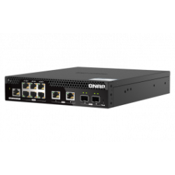 QNAP řízený switch QSW-M2106R-2S2T (6x 2,5GbE RJ45, 2x 10GbE RJ45, 2x 10GbE SFP+, malá šířka)
