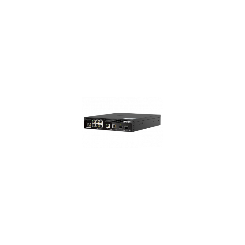 QNAP řízený switch QSW-M2106R-2S2T (6x 2,5GbE RJ45, 2x 10GbE RJ45, 2x 10GbE SFP+, malá šířka)