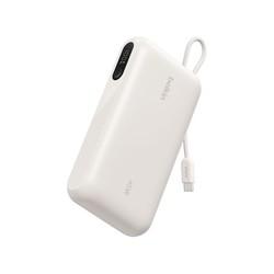 BOOSTCHARGE PWRBANK W/ DISPLAY/SAND / 20000MAH W/ USB-C CABLE