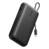 BOOSTCHARGE PWRBANK W/ DISPLAY/BLACK / 20000MAH W/ USB-C CABLE