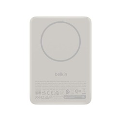 Belkin Boostcharge Slim Magn Pwrbank/Sand / 5000MAH W/ Magcessory