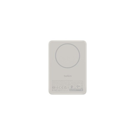 Belkin Boostcharge Slim Magn Pwrbank/Sand / 5000MAH W/ Magcessory