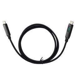 I-TEC TB4/USB4 CLASS PRO CABLE/240W WITH LCD (40 GBPS 150 CM)