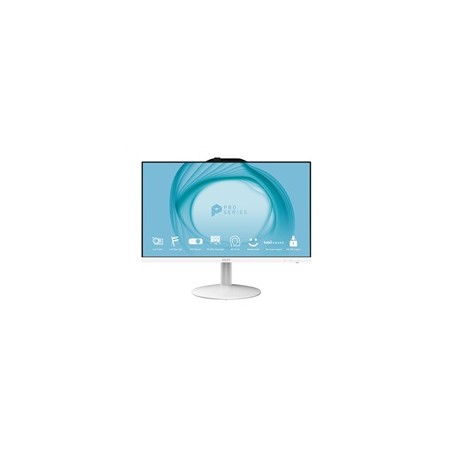 MSI AIO PRO AP242P 14M-1206EU, Intel Pentium G7400, 23.8 FHD, Anti-Glare, 8GB, 128GB SSD, N/A, W11 Pro, White