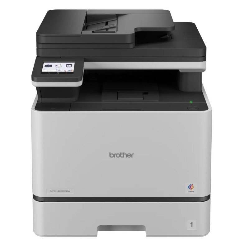 BROTHER multifunkce color laserová MFC-L8730CDW - A4, DUALSKEN 31ppm 512MB 2400x600 LAN USB WiFi 50DADF DUPLEX