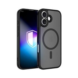 3mk ochranný kryt Misty MagCase Black pro Apple iPhone 17