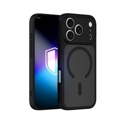 3mk ochranný kryt Misty MagCase Black pro Apple iPhone 17 Pro